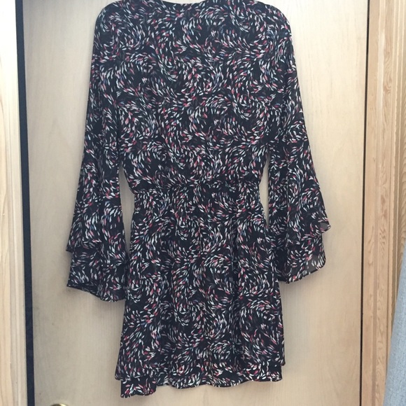 White House Black Market Scattered Print Boho Dress - Picture 2 of 2